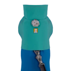 Ruffwear Sun Shower Raincoat Blue, XXS -Garden Supplies Sales 2024 05303 Sun Shower Blue Dusk Neck Detail Leash Beacon SMALL 820x550 38675.1665796358