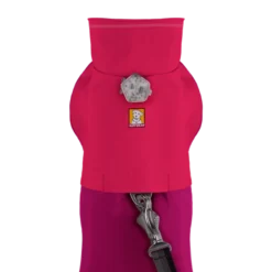 Ruffwear Sun Shower Raincoat Pink, XXS -Garden Supplies Sales 2024 05303 Sun Shower Hibiscus Pink Neck Detail Leash Beacon SMALL 820x550 71227.1665798544