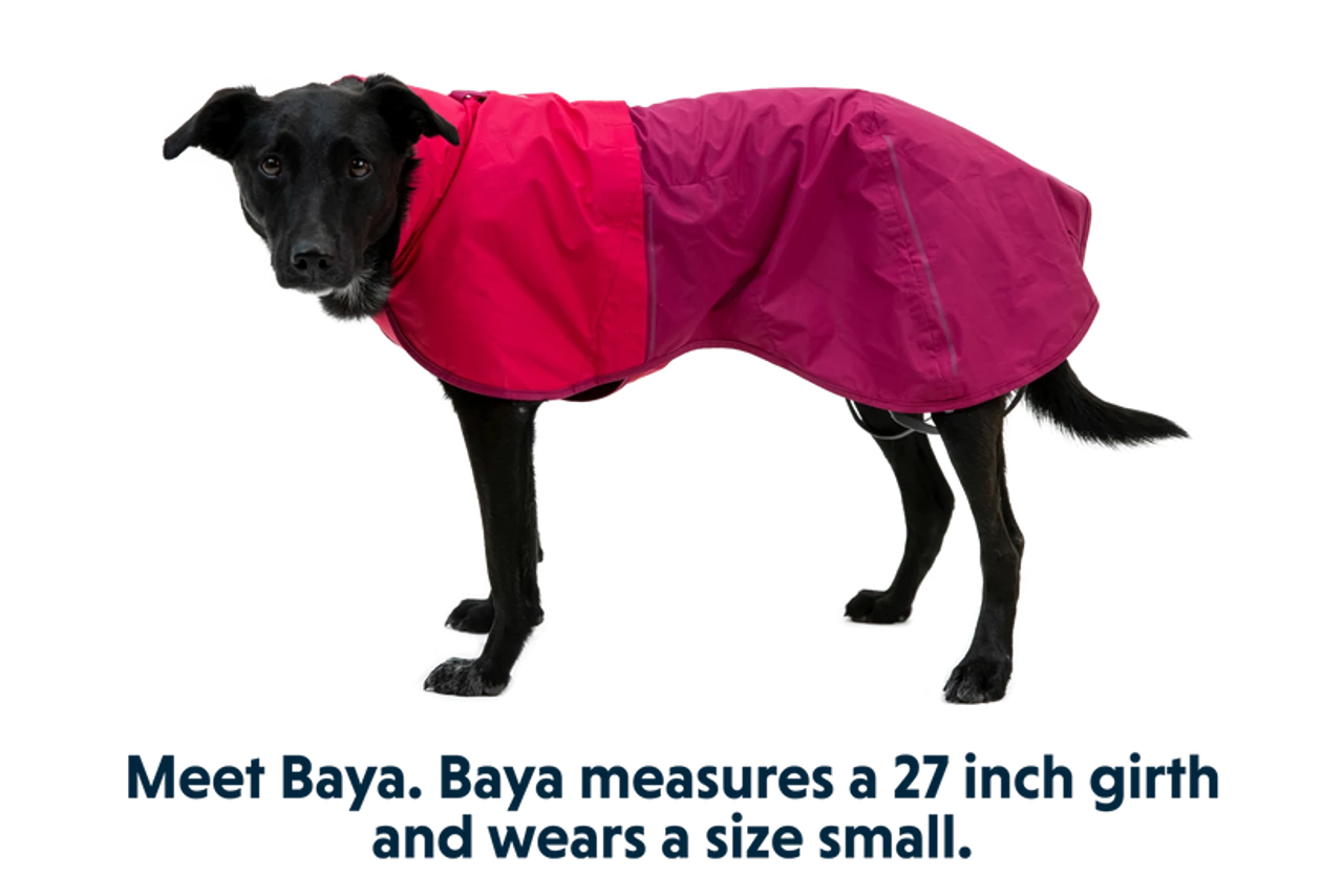 Ruffwear Sun Shower Raincoat Pink, XXS 7 Ruffwear Sun Shower Raincoat Pink, XXS - Image 5