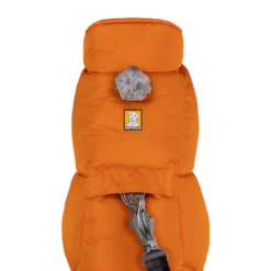 Ruffwear Quinzee Jacket Campfire Orange, XXS -Garden Supplies Sales 2024 05603 Quinzee Campfire Orange Neck Detail Leash Beacon SMALL 820x550 82186.1665788870