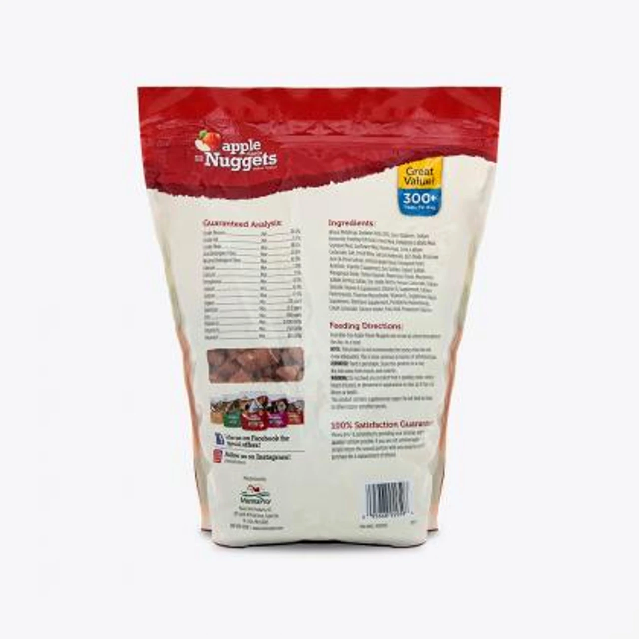 Manna Pro Bite Size Apple Nuggets, 4lb 4 Manna Pro Bite Size Apple Nuggets, 4lb - Image 2
