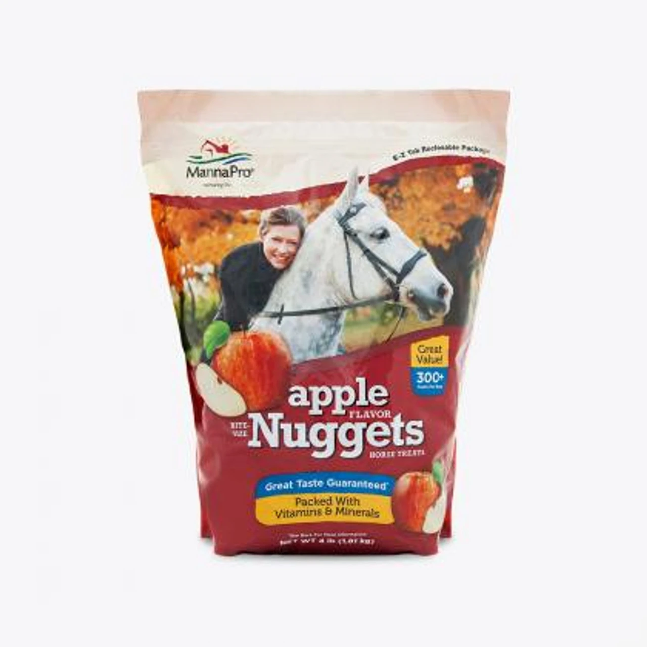 Manna Pro Bite Size Apple Nuggets, 4lb 3 Manna Pro Bite Size Apple Nuggets, 4lb