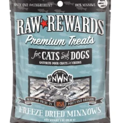 Northwest Naturals Raw Freeze-Dried Minnow Treats, 1oz