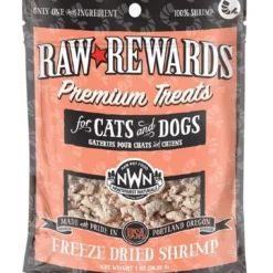 Northwest Naturals Raw Freeze-Dried Shrimp Treats, 1oz