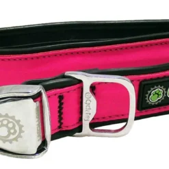 Cycle Dog Reflective Pink Dog Collar