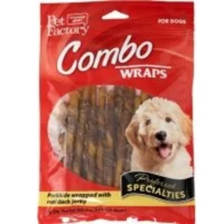 Pet Factory Porkhide Twists Duck, 18pk