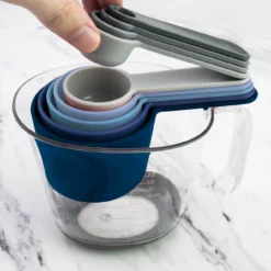 Tovolo Magnetic Nested Measuring Cups -Garden Supplies Sales 2024 12015 999 Magnetic Nested Measuring System Blue LIFESTYLE 2 91207.1634688923