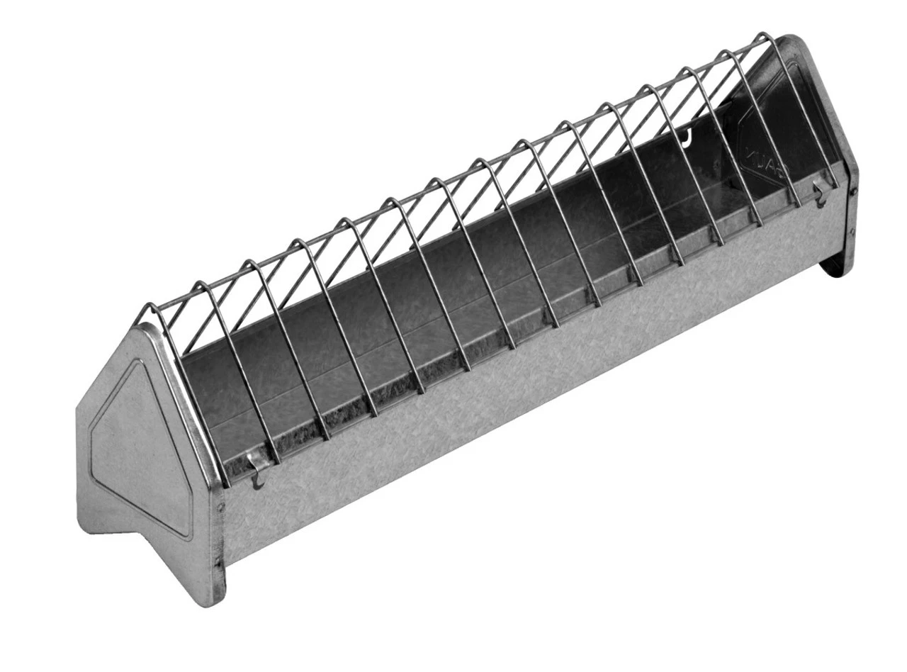 Little Giant Galvanized Feed Trough, 20 Inch 3 Little Giant Galvanized Feed Trough, 20 Inch