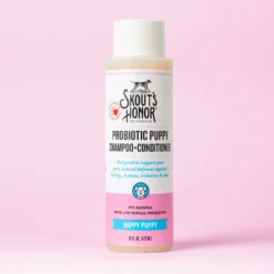 Skout's Honor Happy Puppy Probiotic Shampoo + Conditioner For Dogs & Cats, 16oz