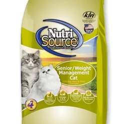 NutriSource Cat Senior & Weight Management, 6.6lb