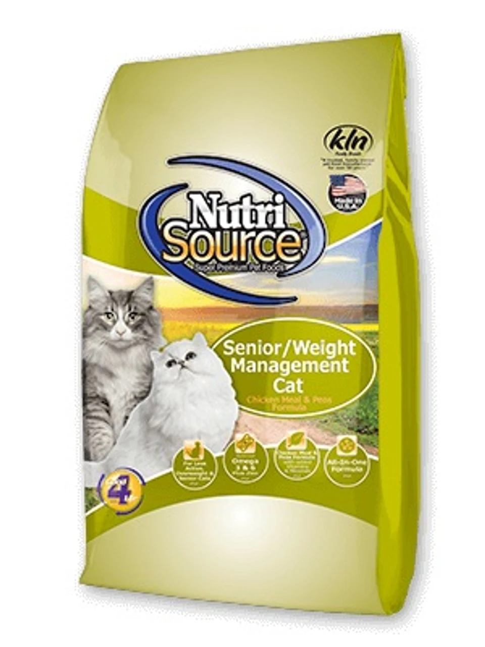 NutriSource Cat Senior & Weight Management, 6.6lb 3 NutriSource Cat Senior & Weight Management, 6.6lb