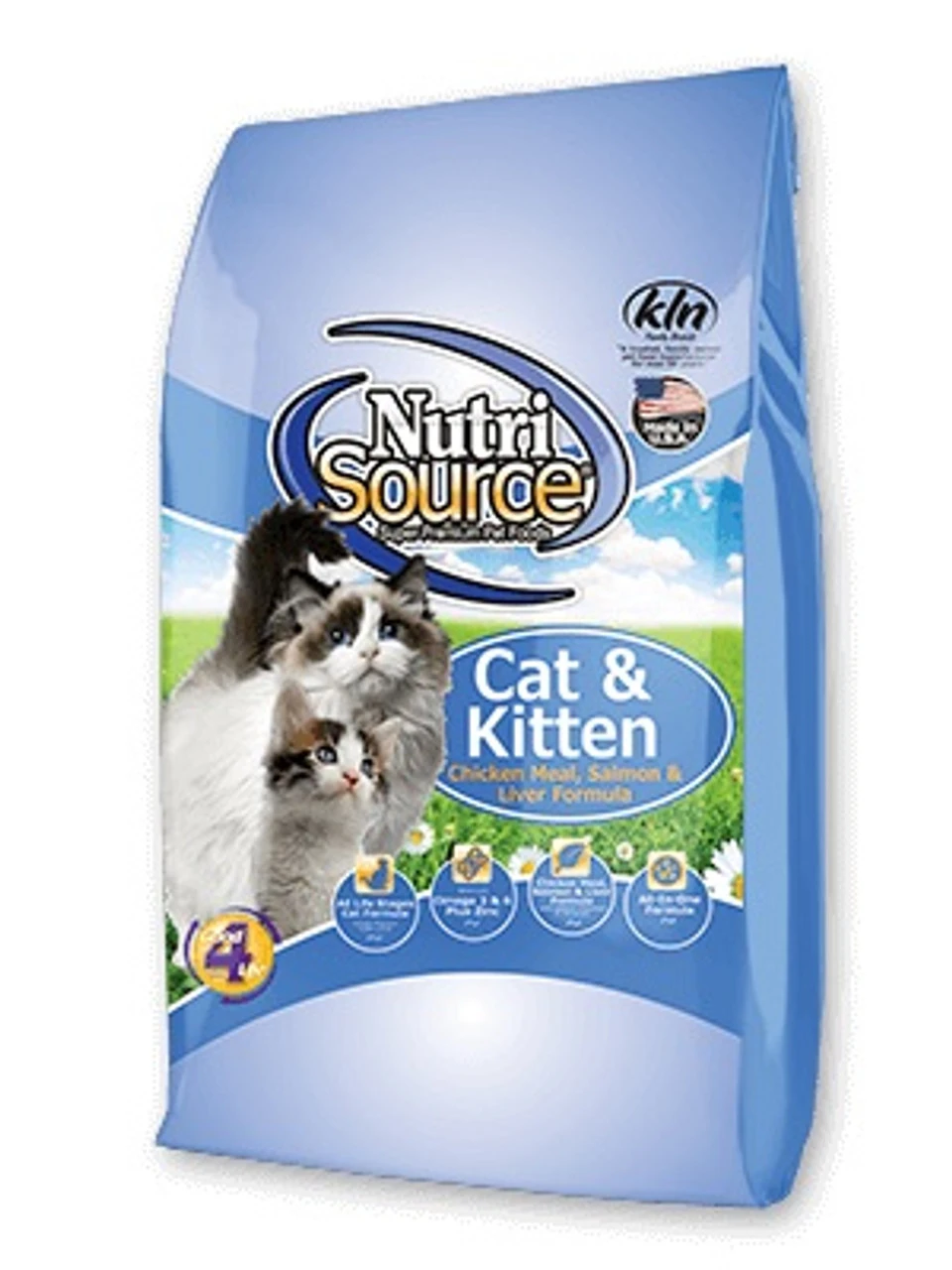 NutriSource Cat & Kitten Chicken, Salmon & Liver, 6.6lb 3 NutriSource Cat & Kitten Chicken, Salmon & Liver, 6.6lb