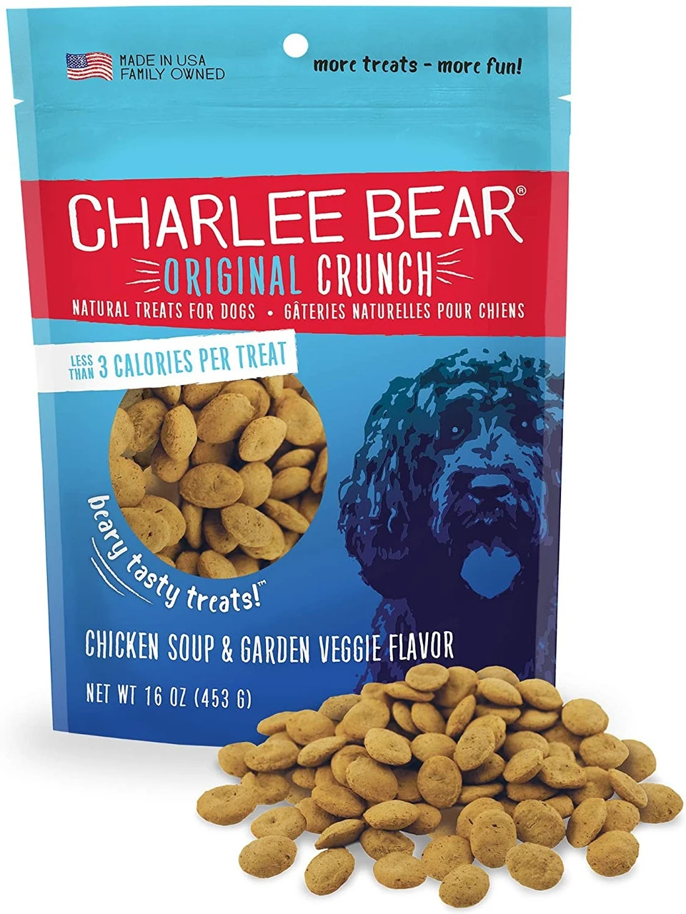 Charlee Bear Original Treat Chicken Soup & Garden Veggie, 16oz 3 Charlee Bear Original Treat Chicken Soup & Garden Veggie, 16oz