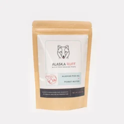 Alaska Ruff Fish Oil & Peanut Butter Dog Treat, 3oz