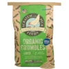 Scratch And Peck Organic Layer Crumbles + Grub Protein, 35 LBS -Garden Supplies Sales 2024 2034 25 Organic Layer Crumbles GRUB Protein Bag Front with pile 30811.1650921277