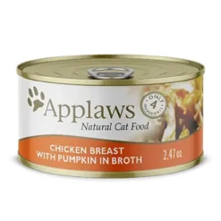Applaws Chicken Breast With Pumpkin In Broth (Can), 2.47z