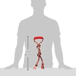 Mammoth Flossy Chew Twin Tug Rope With Handle, 16 Inch -Garden Supplies Sales 2024 31asz8RGjIL. AC 27688.1614119550