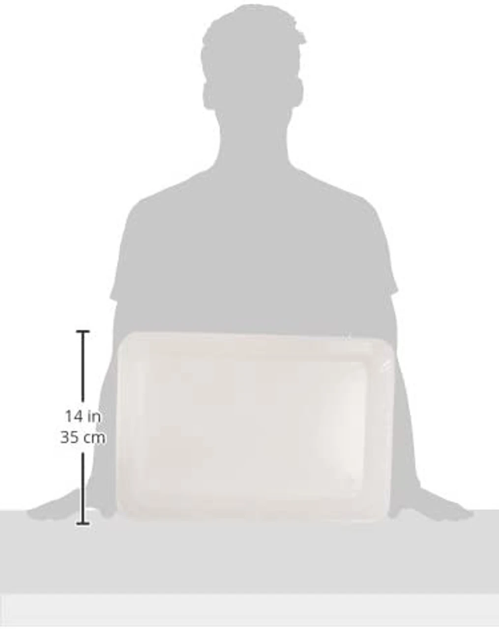 Petrageous Bone 'n Up For Dinner Tray, Non Slip, Clear 5 Petrageous Bone 'n Up For Dinner Tray, Non Slip, Clear - Image 3