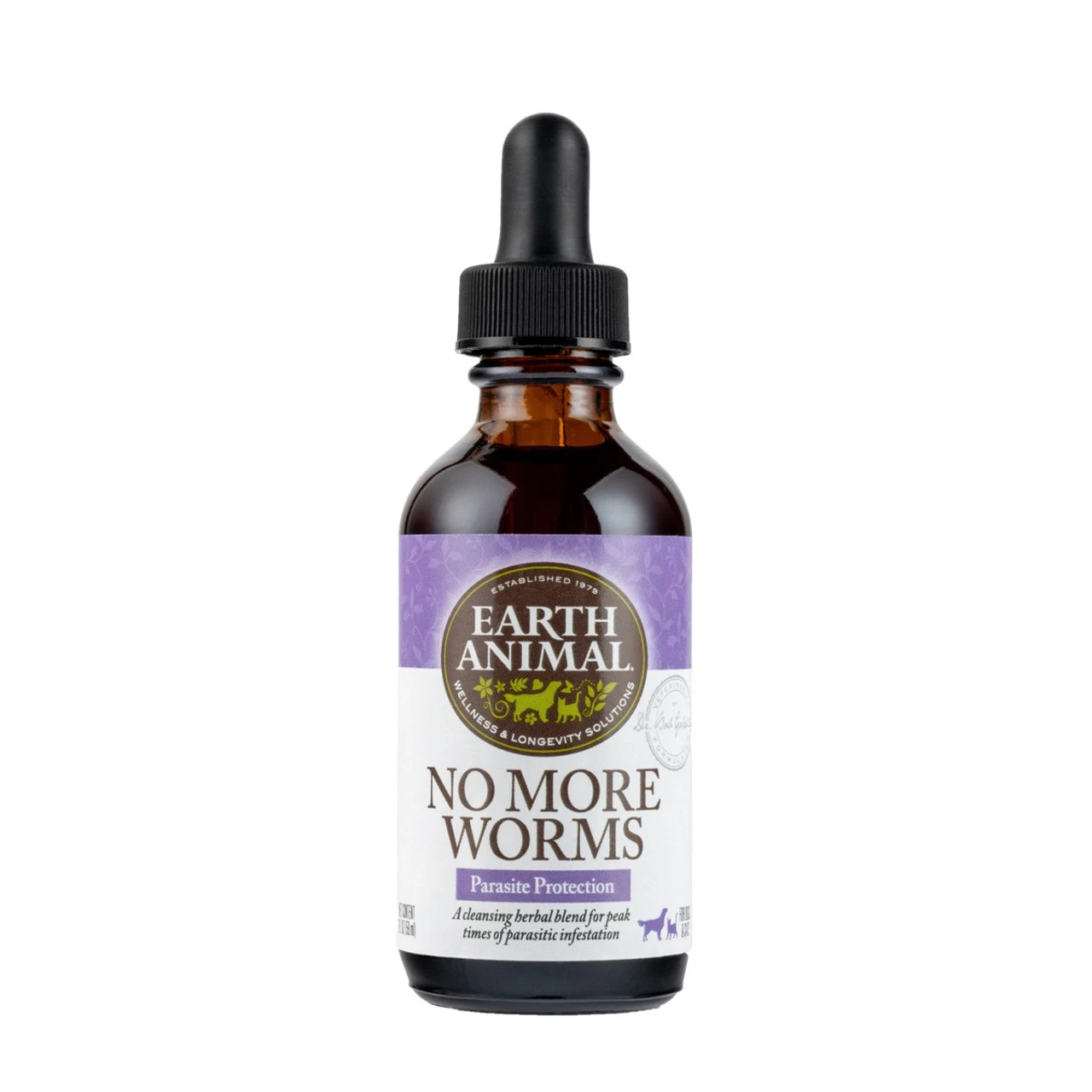 Earth Animal No More Worms Organic Herbal Remedy, 2oz 3 Earth Animal No More Worms Organic Herbal Remedy, 2oz