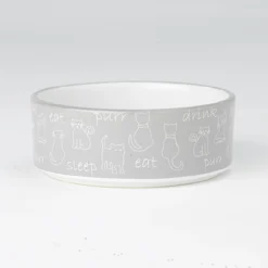 Petrageous Playful Pet Eat, Drink, And Purr, 2 Cup