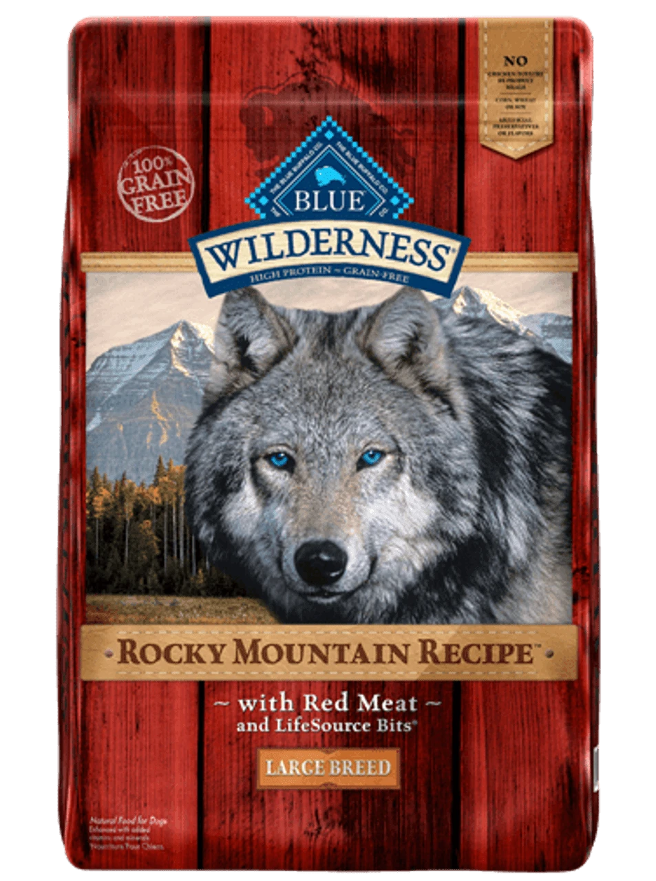 Blue Buffalo Blue Wilderness Large Breed Red Meat, 22lb 3 Blue Buffalo Blue Wilderness Large Breed Red Meat, 22lb