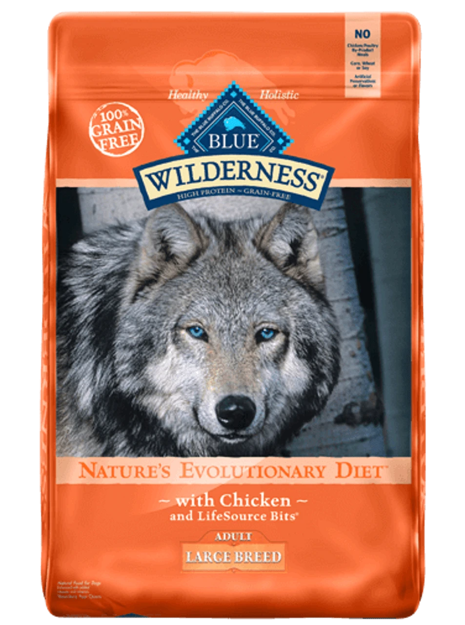 Blue Buffalo Blue Wilderness Large Breed Chicken, 24lb 3 Blue Buffalo Blue Wilderness Large Breed Chicken, 24lb