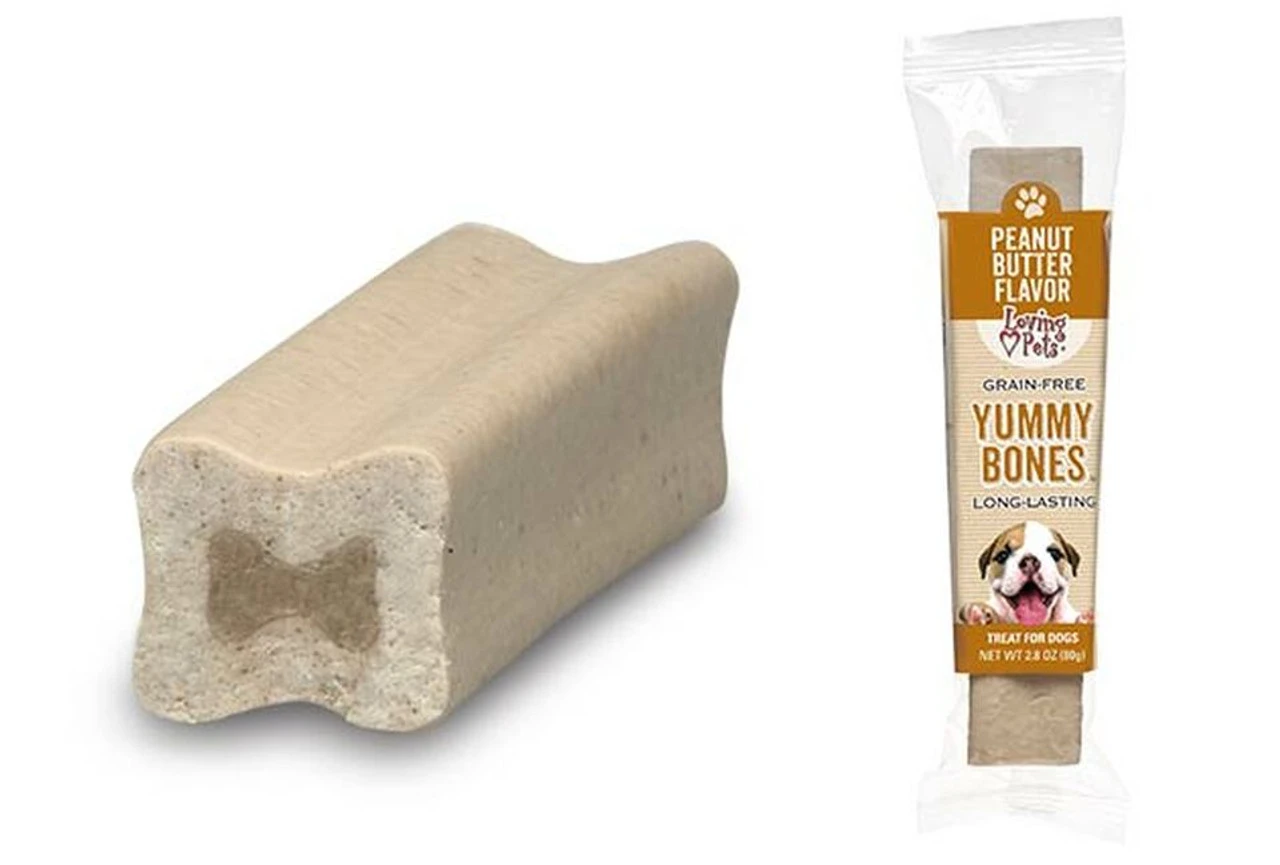 Loving Pet Yummy Bone Peanut Butter Single 3 Loving Pet Yummy Bone Peanut Butter Single