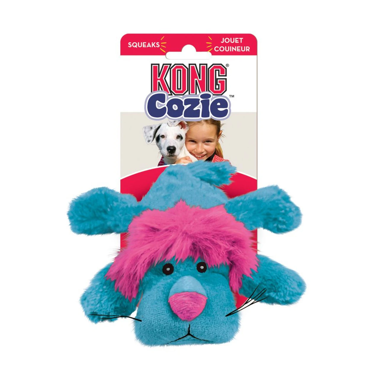 Kong Medium Cozie King Lion Dog Toy 3 Kong Medium Cozie King Lion Dog Toy