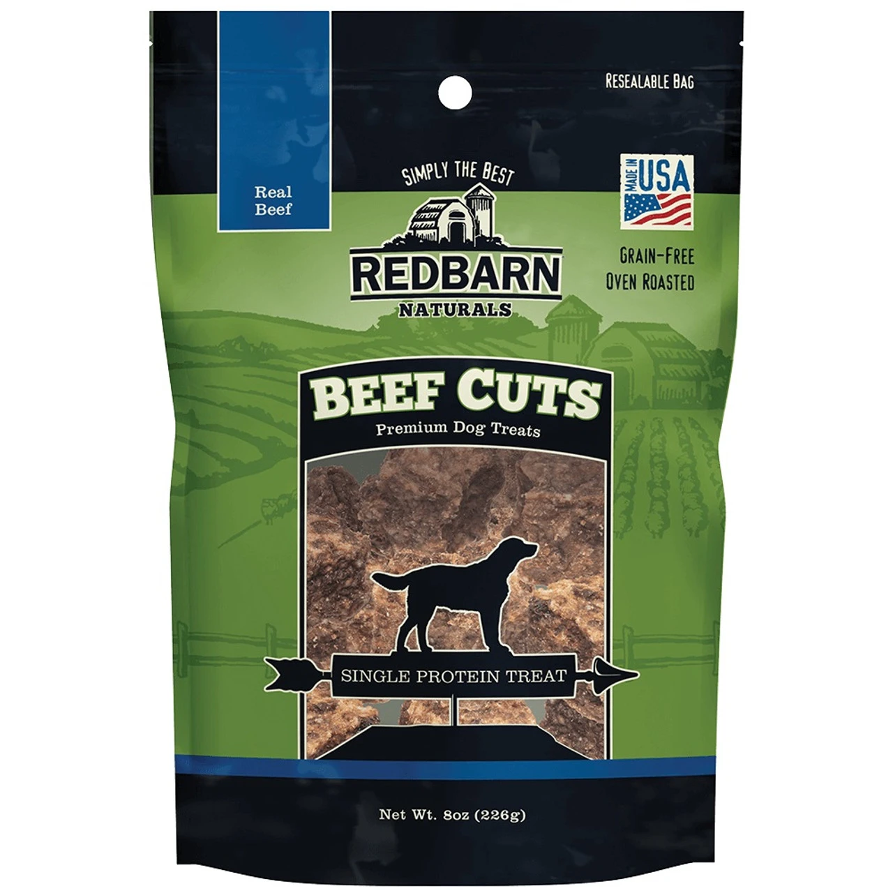 Redbarn Beef Cuts Dog Treats, 8oz 3 Redbarn Beef Cuts Dog Treats, 8oz