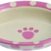 Petrageous Polka Paws Oval Pink Bowl, 1 Cup -Garden Supplies Sales 2024 51ZZKgqAKvL. AC SL1364 13487.1626722809