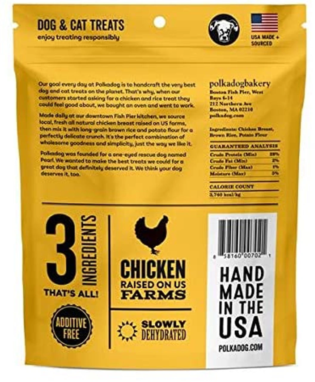 Polkadog All Natural Chicken Lil Bones, 8oz 4 Polkadog All Natural Chicken Lil Bones, 8oz - Image 2