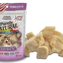Loving Pet Pure Natural Cat Freeze-Dried Chicken, 0.6oz
