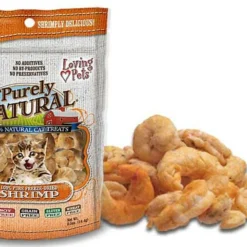 Loving Pet Pure Natural Cat Freeze-Dried Shrimp, 0.5oz