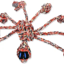 Mammoth Snakebiter Rope Toy Spider