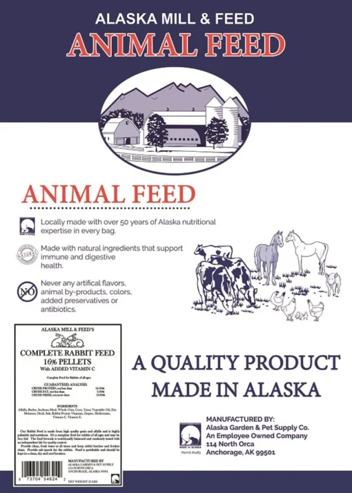 Rabbit 16% Pellets -Garden Supplies Sales 2024 54601570 42176.1612048339