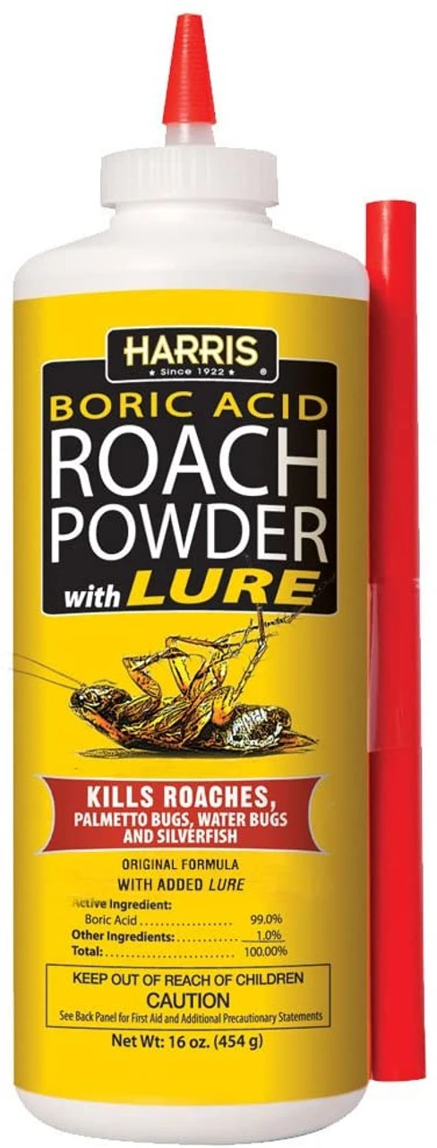 Harris Boric Acid 99% Powder, 16oz 3 Harris Boric Acid 99% Powder, 16oz