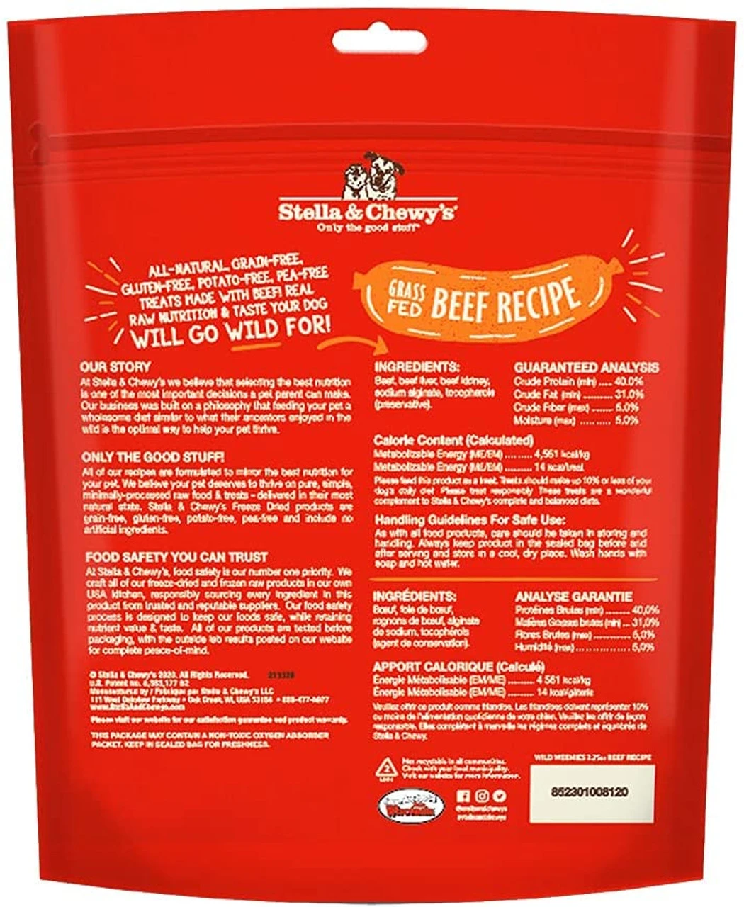 Stella And Chewy's Wild Weenies Beef 4 Stella And Chewy's Wild Weenies Beef - Image 2