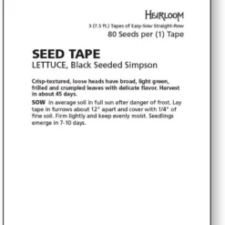 Burpee Lettuce Seed Tape, 15ft -Garden Supplies Sales 2024 61dPzIcrO2L. AC SL1000 49781.1644536825