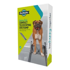 PetSafe Happy Ride® Compact Telescoping Dog Ramp -Garden Supplies Sales 2024 62420 pk angle left rendering 45898.1649900169