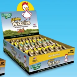 Emerald Pet Chicky Twizzies, 6"