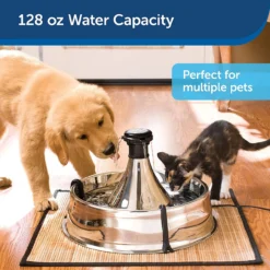 PetSafe Drinkwell Stainless Multi-Pet Water Fountain, 128 Oz. -Garden Supplies Sales 2024 7157092 46204.1613082427