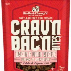 Stella And Chewy's 8.25oz Carv'n Bacon Pork Bites