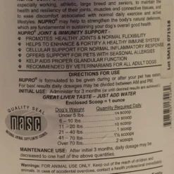 Nupro Joint Support For Dogs -Garden Supplies Sales 2024 71nh1AZ7efL. AC SL1325 57058.1614127076
