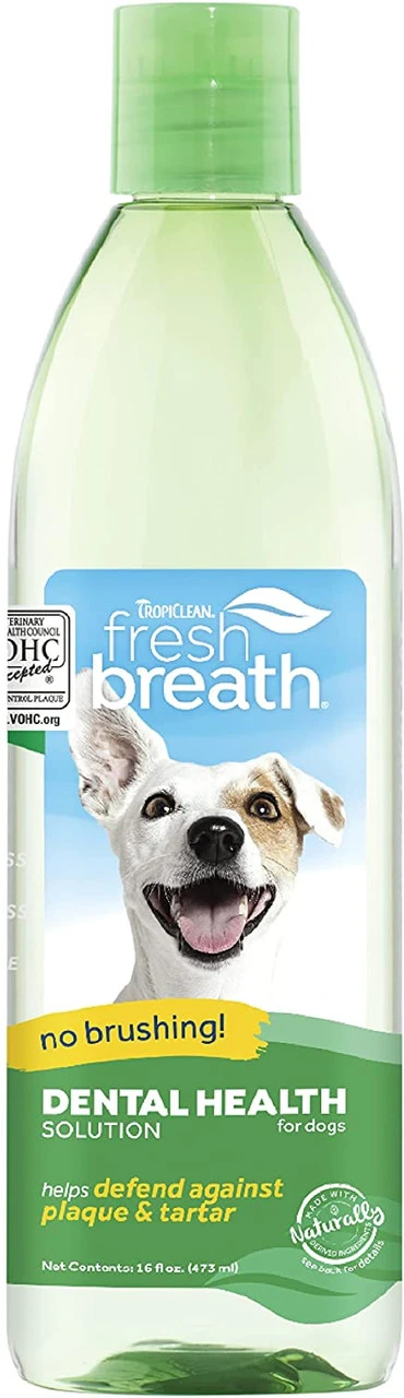 Tropiclean Fresh Breath Dental Health Solution, 16 Oz 3 Tropiclean Fresh Breath Dental Health Solution, 16 Oz