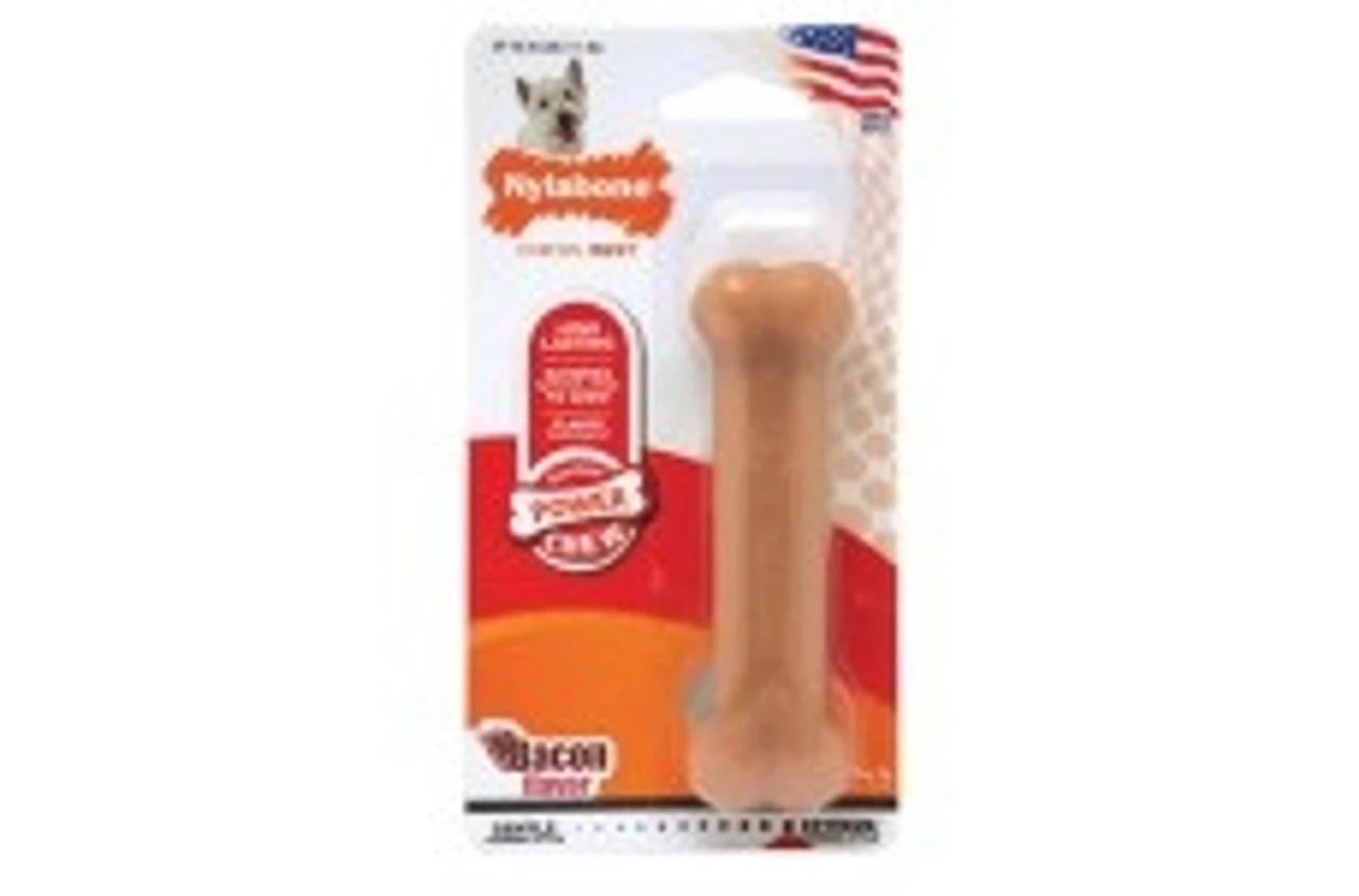 Nylabone DuraChew Textured Bacon Bone 3 Nylabone DuraChew Textured Bacon Bone