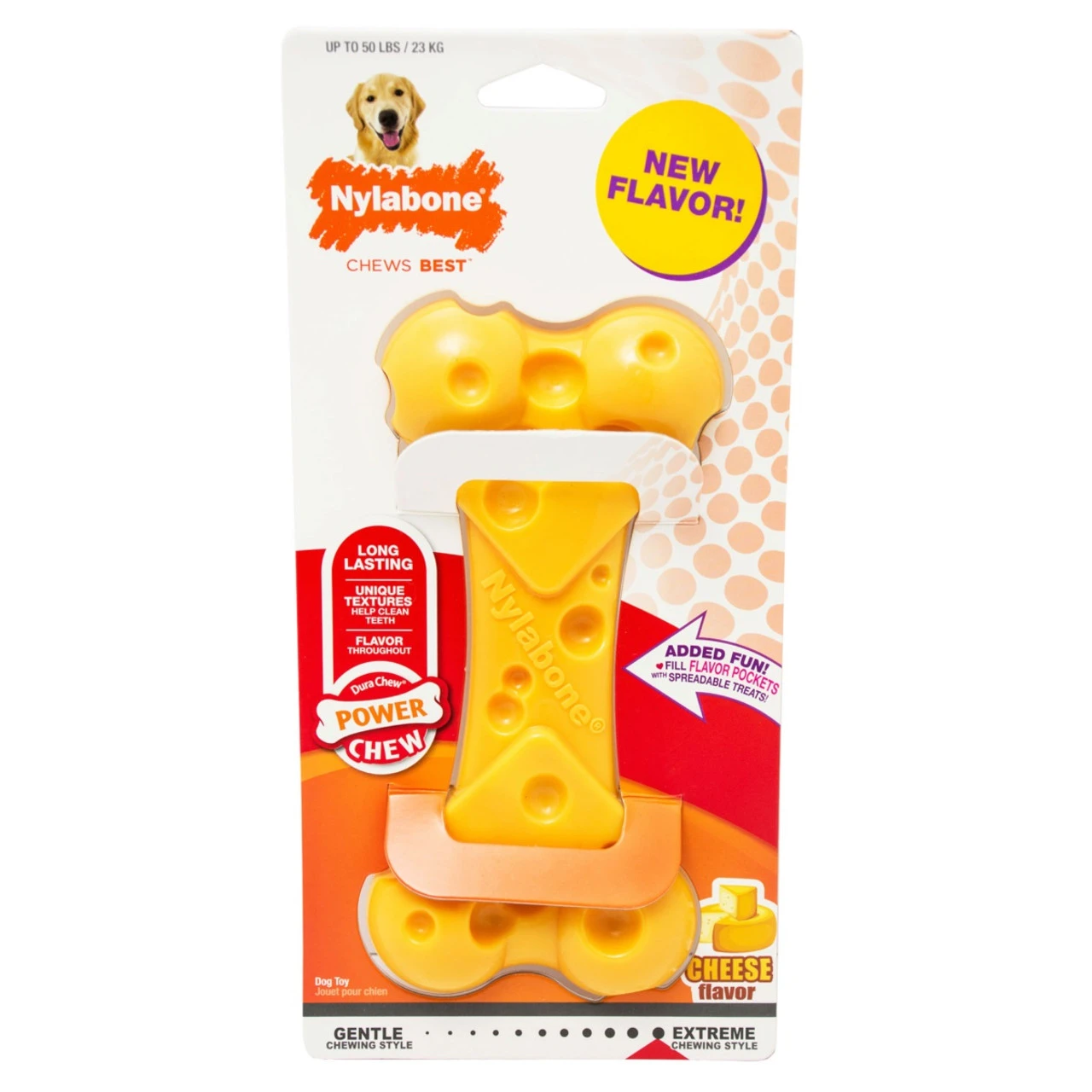 Nylabone DuraChew Cheese Bone 5 Nylabone DuraChew Cheese Bone - Image 3