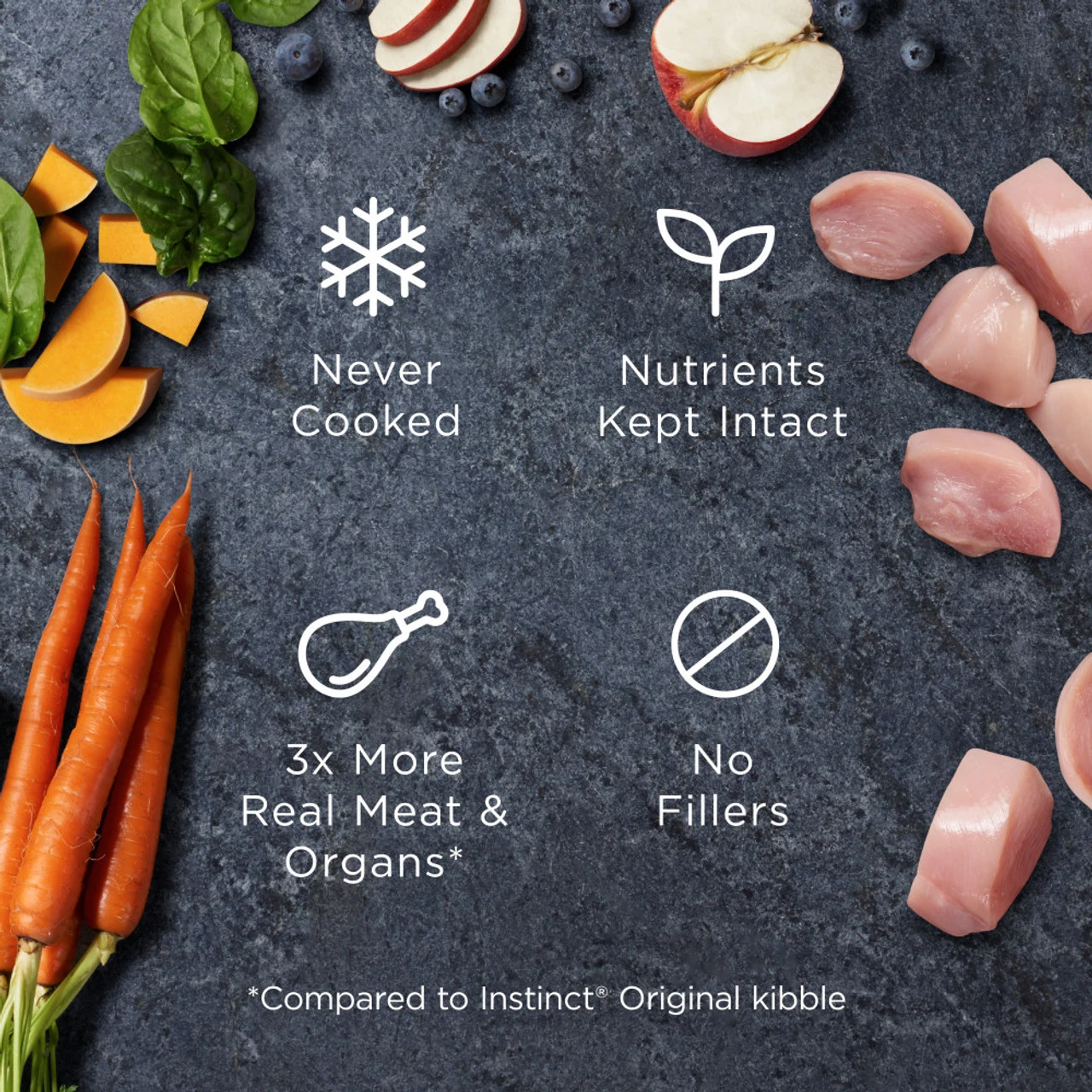 Nature's Variety Instinct Raw Bites Cage Free Chicken, 3lb 6 Nature's Variety Instinct Raw Bites Cage Free Chicken, 3lb - Image 4