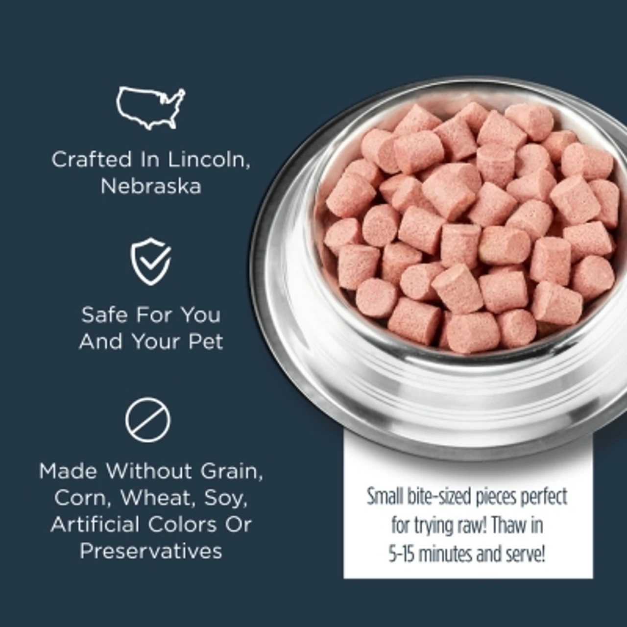 Nature's Variety Instinct Raw Bites Cage Free Chicken, 3lb 8 Nature's Variety Instinct Raw Bites Cage Free Chicken, 3lb - Image 6