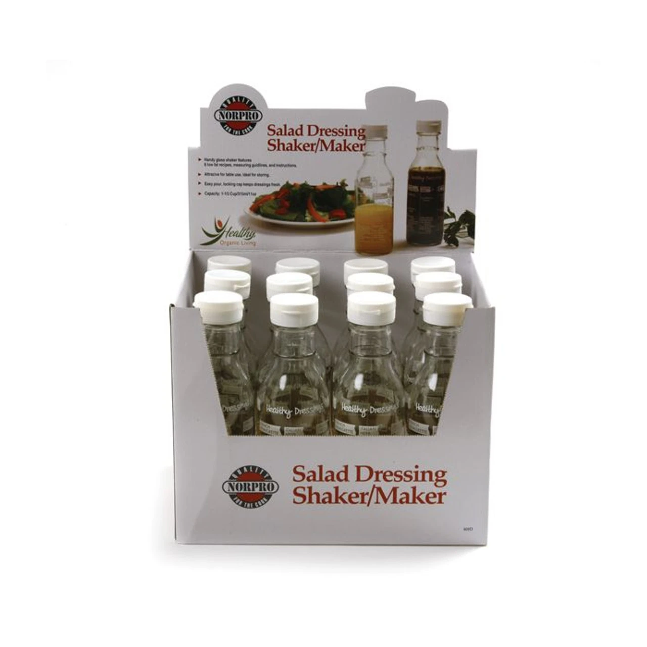 Norpro Salad Dressing Shaker & Maker 3 Norpro Salad Dressing Shaker & Maker