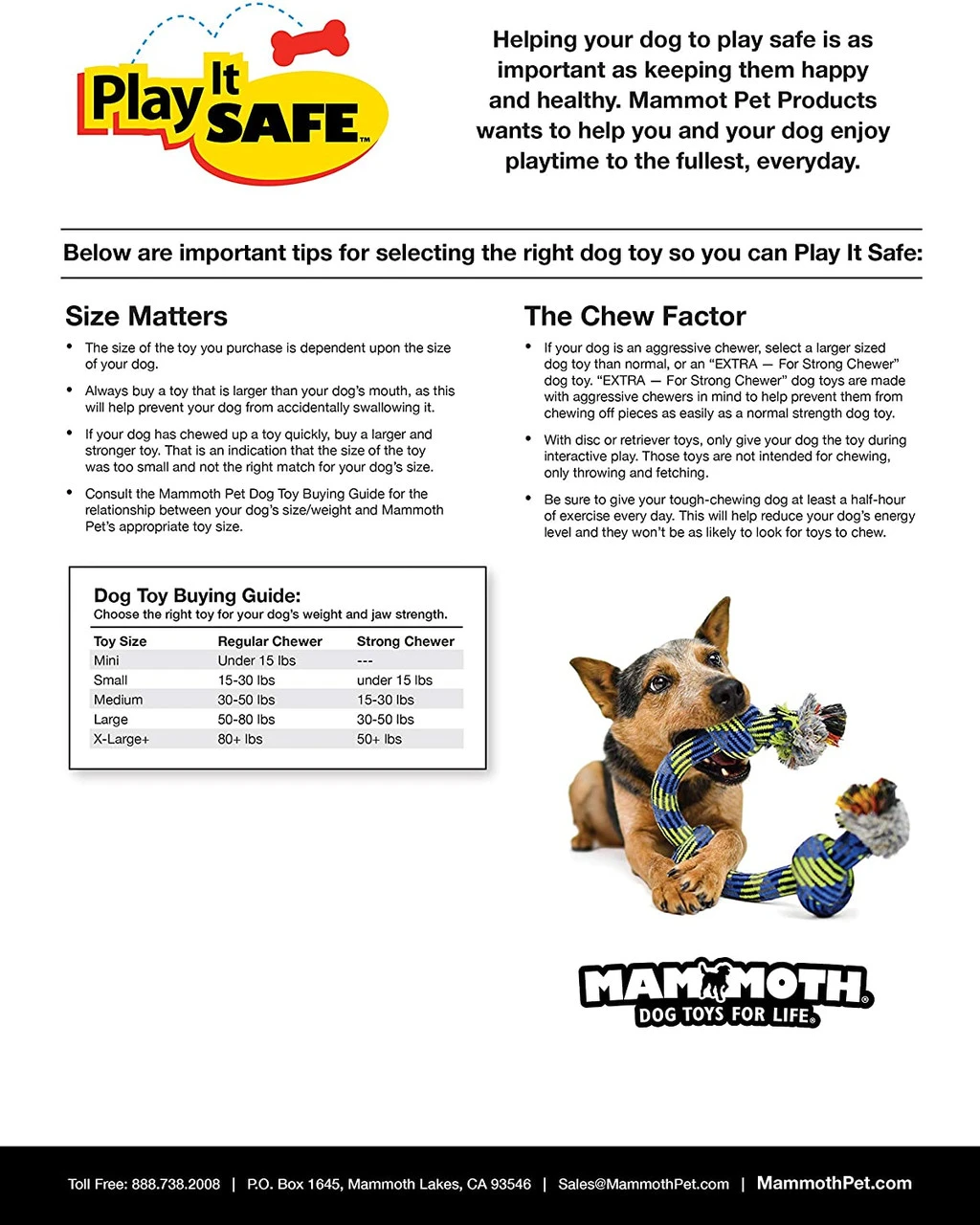 Mammoth Snakebiter Dog Rope Toy 6 Mammoth Snakebiter Dog Rope Toy - Image 4